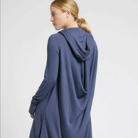 Athleta Harmony Wrap Cardigan Swept Away Blue Size XXS - Picture 2 of 7